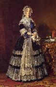 Franz Xaver Winterhalter Queen Marie Amelie oil on canvas